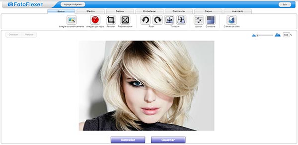 FotoFlexer - Aplicación online